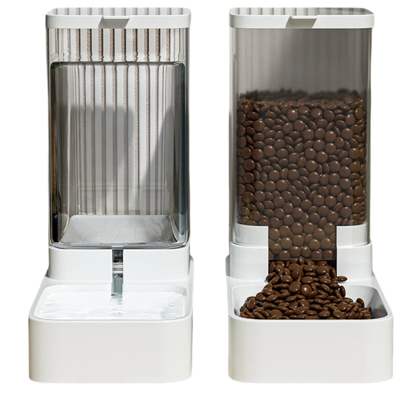 Pawfect Gravity Feeder & Water Dispenser – Automatic Food & Water Station for Pets