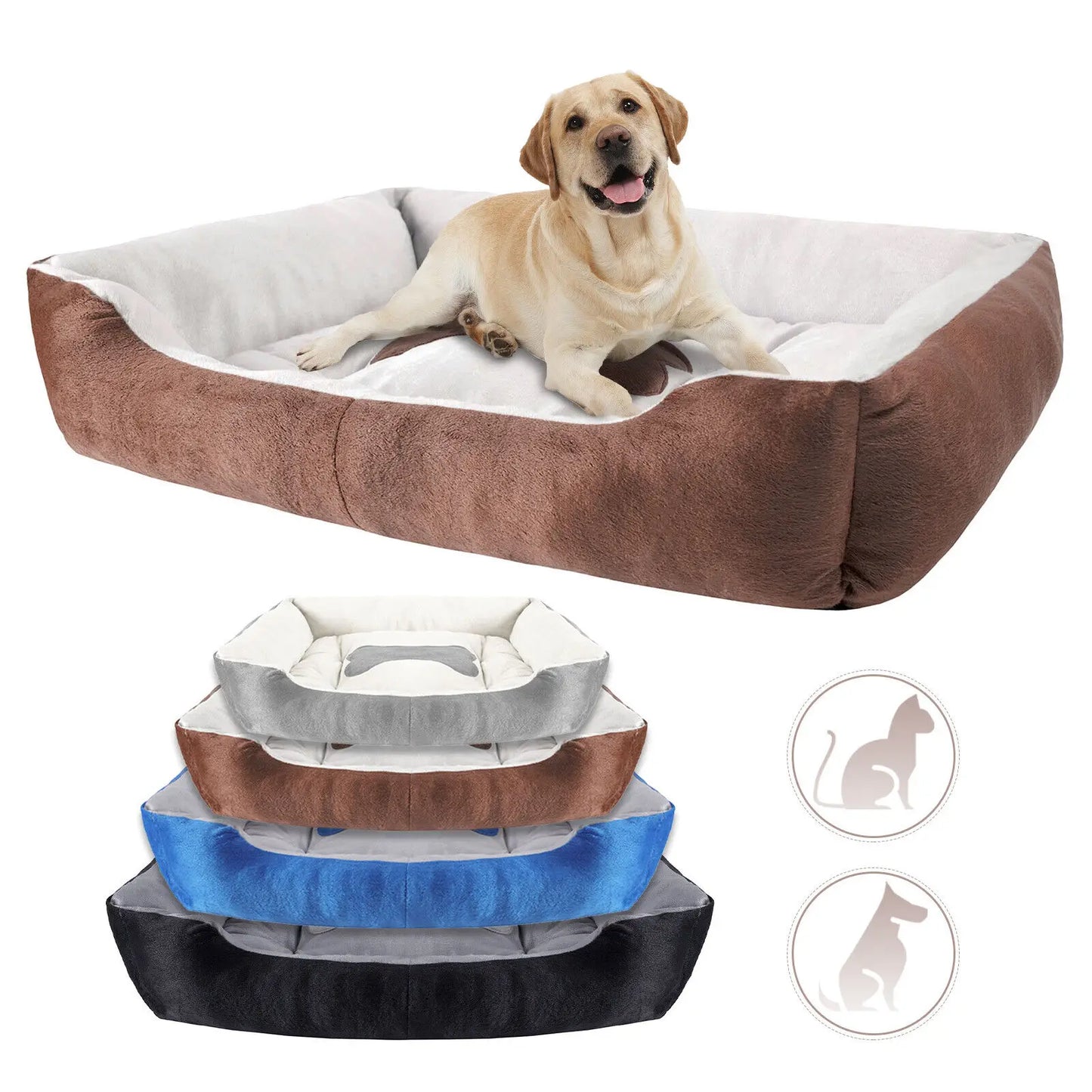 Pawfect Cozy Fleece Nest