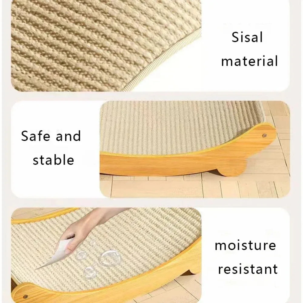 Pawfect Sisal Cat Scratcher Bed
