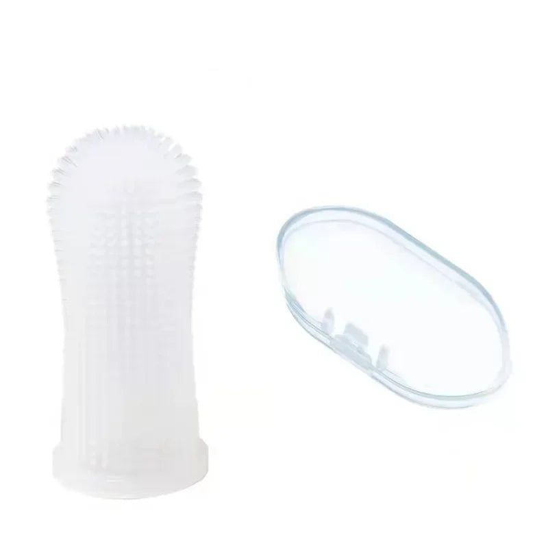 Pawfect Textured Silicone Finger Toothbrush