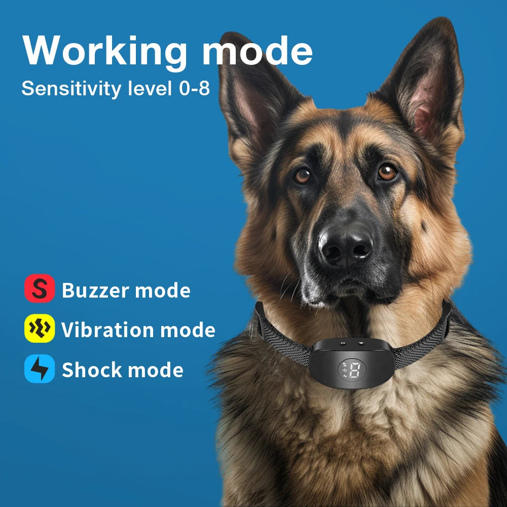 2025 Smart Anti-Bark Dog Training Collar