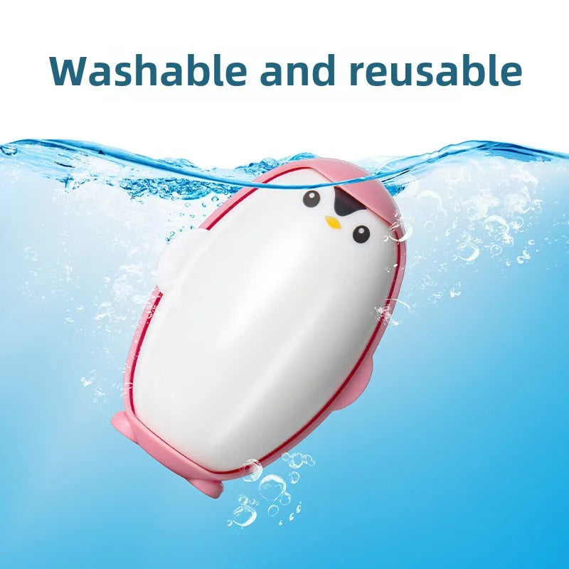 Penguin Pocket Lint Roller – Reusable, Washable & Ultra Sticky