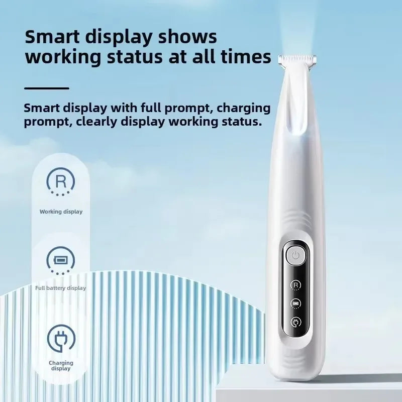 Pawfect Paw Grooming Clippers – Waterproof, Smart Display, LED Light