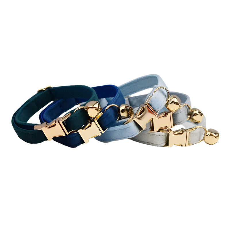 Pawfect Velvet Cat Collar - Matching Bowtie Available