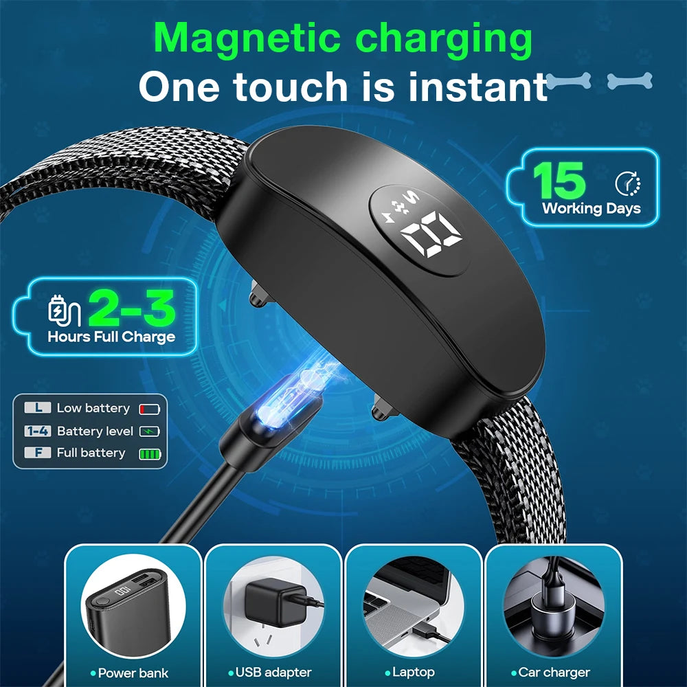 2025 Smart Anti-Bark Dog Training Collar