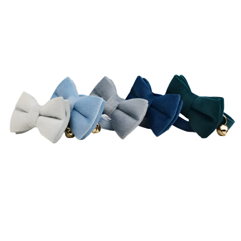 Pawfect Velvet Cat Collar - Matching Bowtie Available