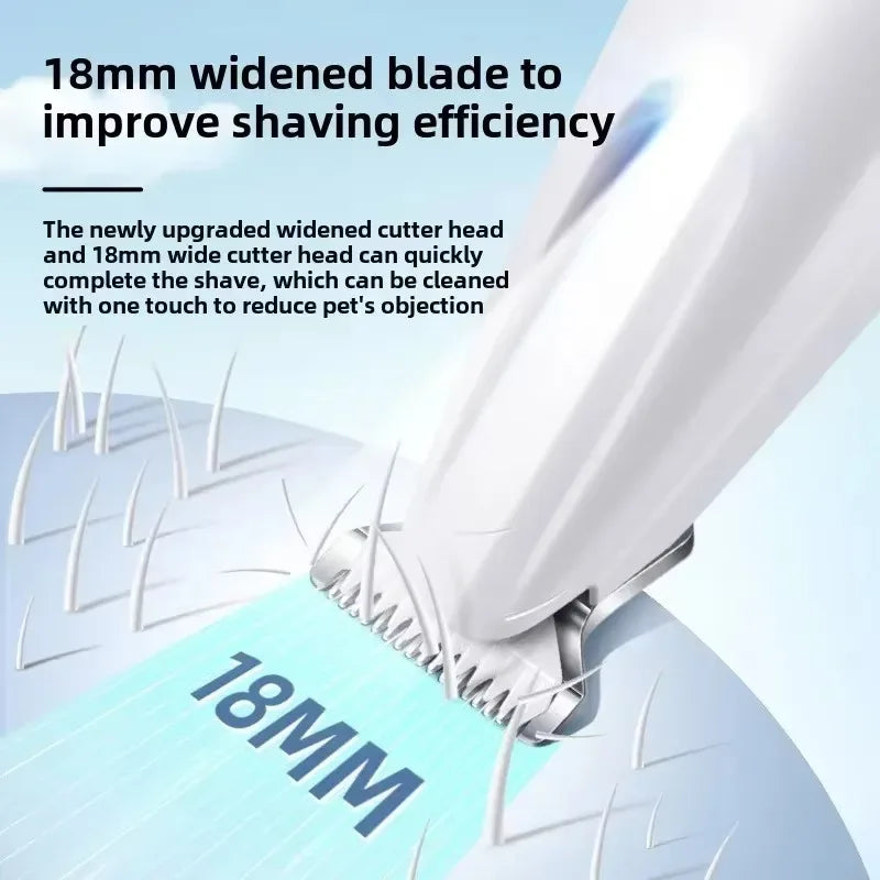 Pawfect Paw Grooming Clippers – Waterproof, Smart Display, LED Light