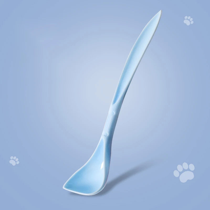 Pawfect Pet Can Lid & Spoon Set – Silicone 3-Ring Lid with Matching Feeding Spoon