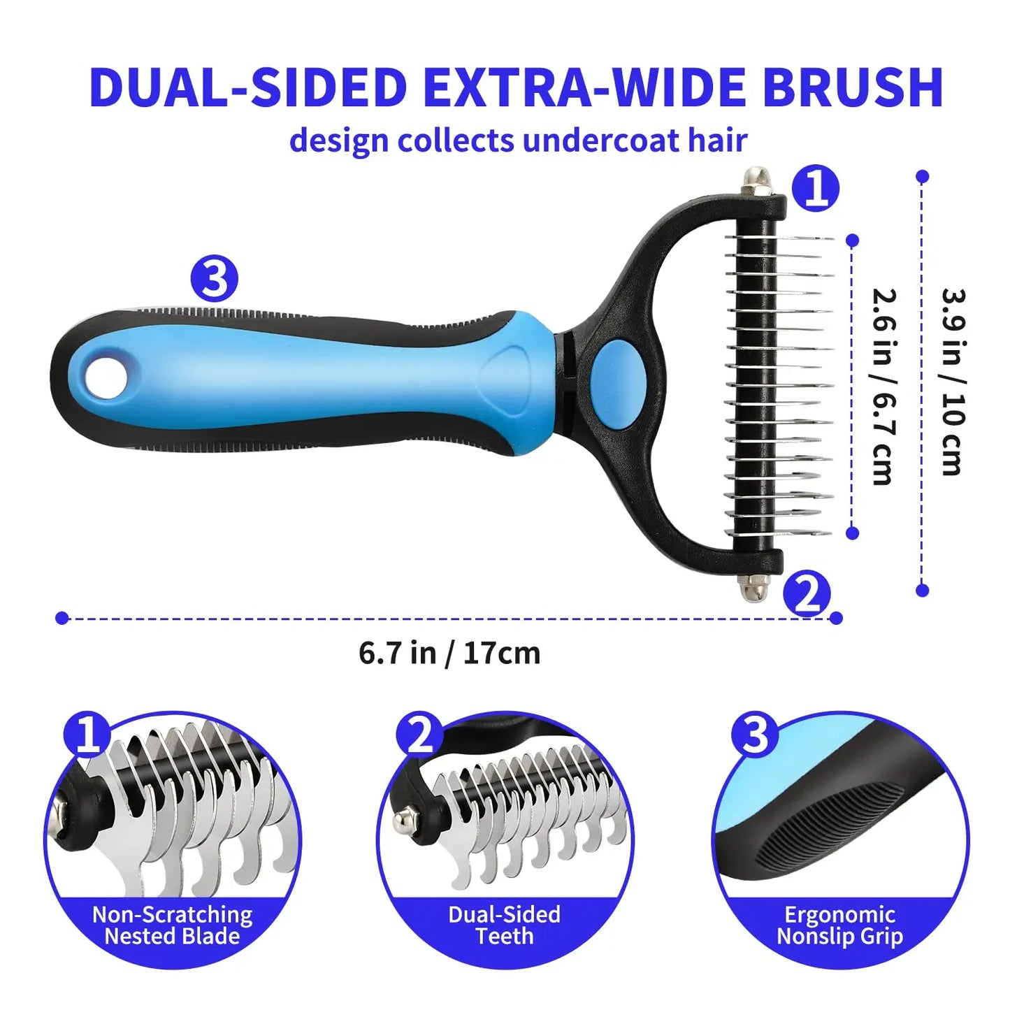 Pawfect Knot-Free Grooming Brush
