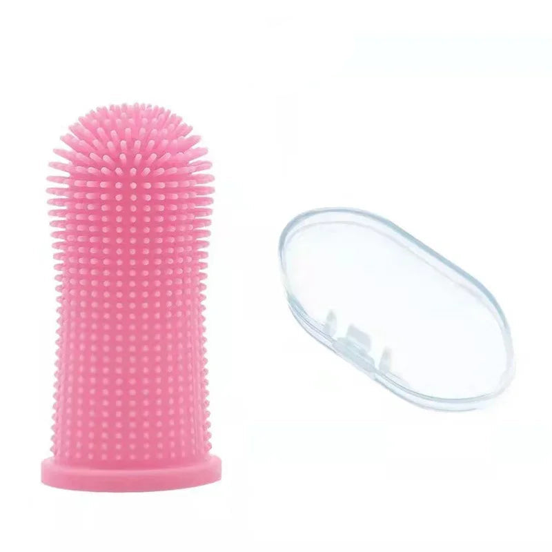 Pawfect Textured Silicone Finger Toothbrush