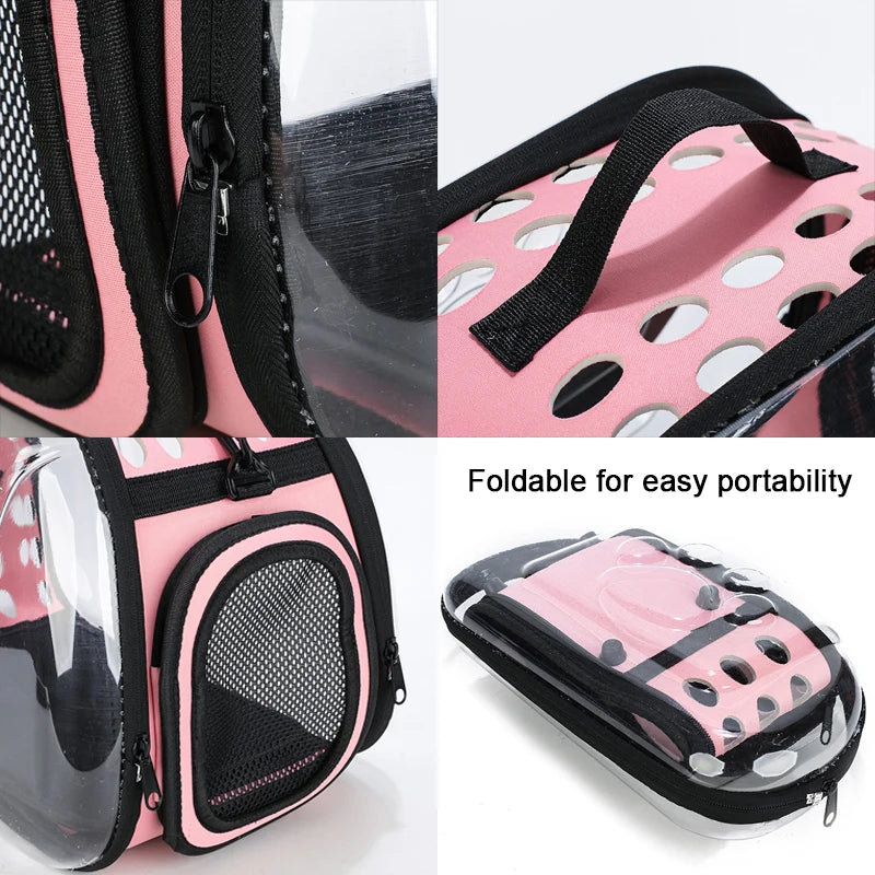 Pawfect Transparent Bubble Pet Carrier