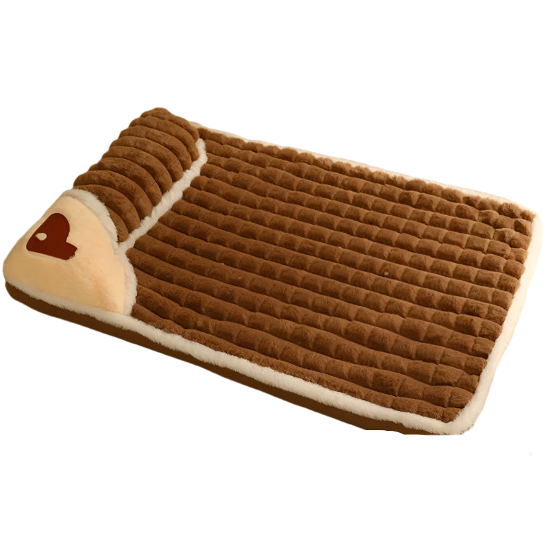 Pawfect Luxury Orthopedic Rabbit Velvet Pet Bed