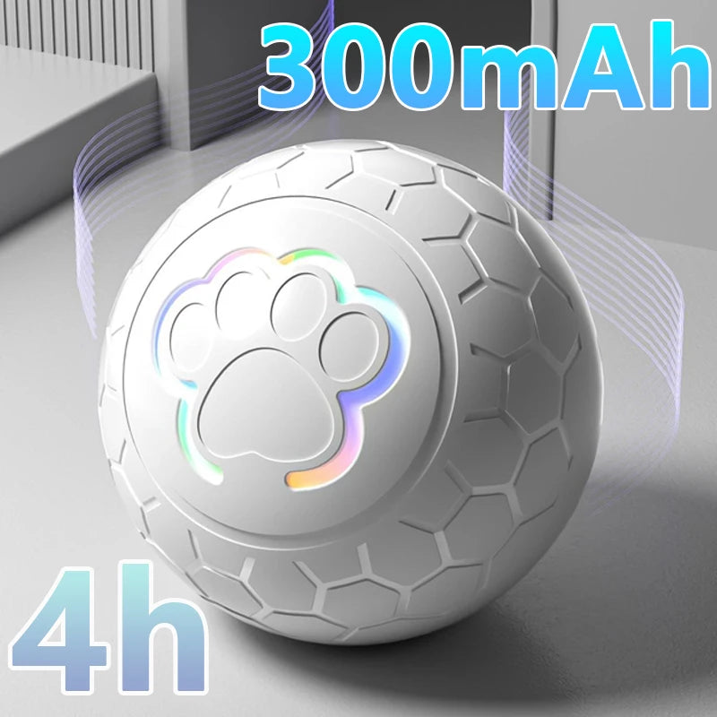 Pawfect Rechargeable LED Bouncing Ball – Ultimate Interactive Fun for Dogs & Cats!