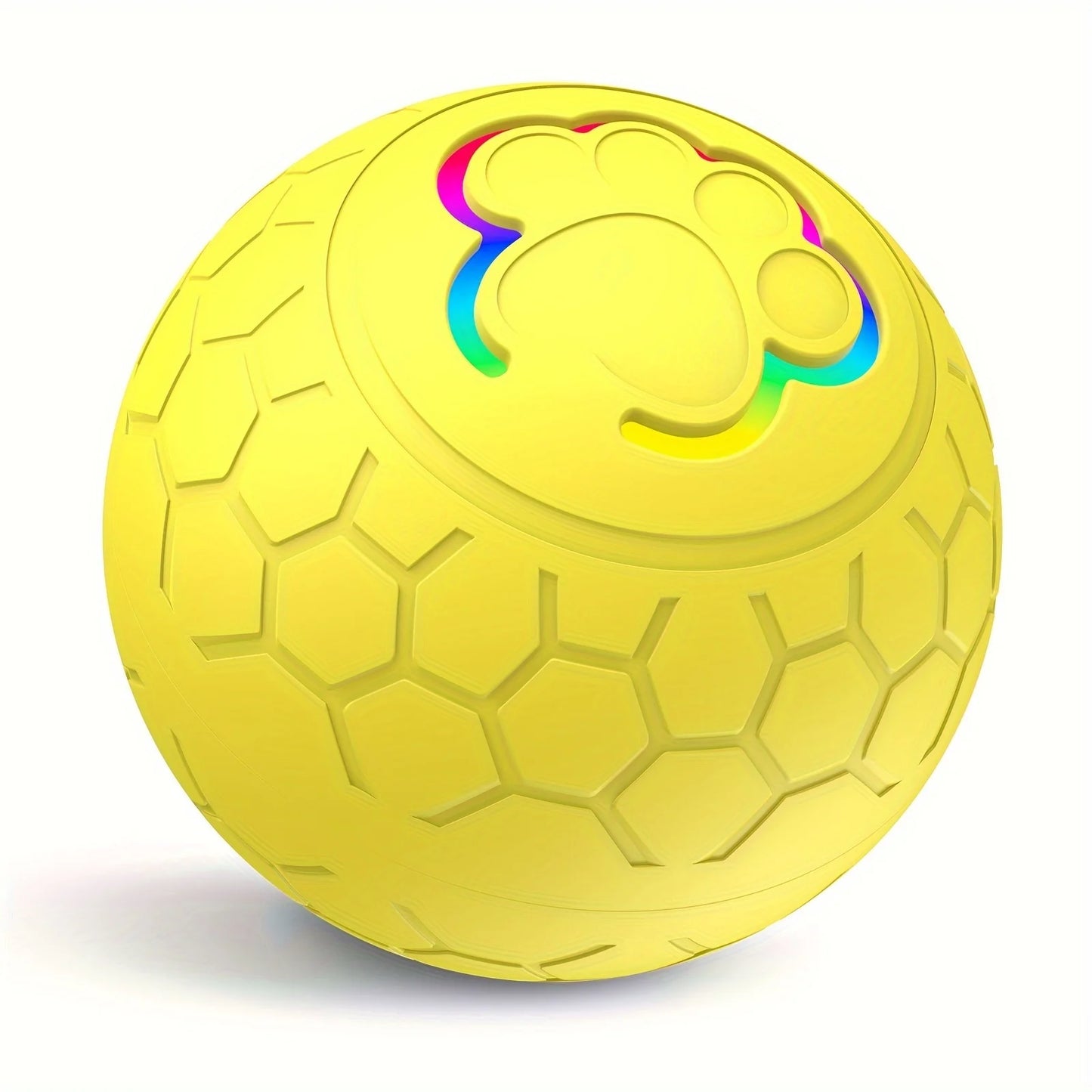 Pawfect Rechargeable LED Bouncing Ball – Ultimate Interactive Fun for Dogs & Cats!