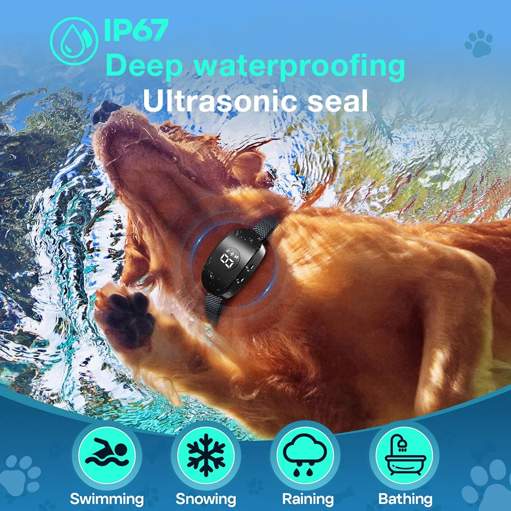 2025 Smart Anti-Bark Dog Training Collar