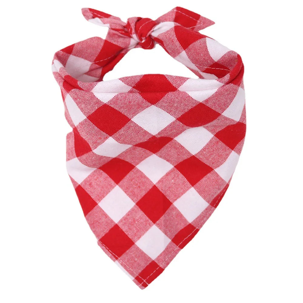 Pawfect Plaid Dog Bandana