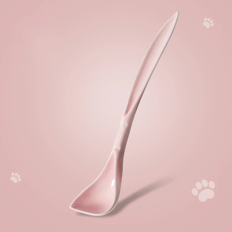 Pawfect Pet Can Lid & Spoon Set – Silicone 3-Ring Lid with Matching Feeding Spoon