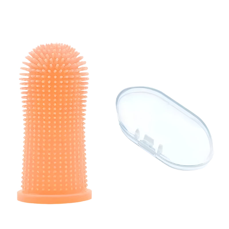 Pawfect Textured Silicone Finger Toothbrush