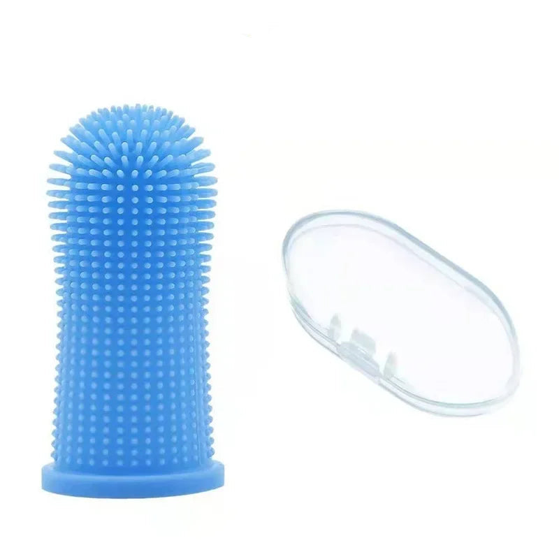 Pawfect Textured Silicone Finger Toothbrush