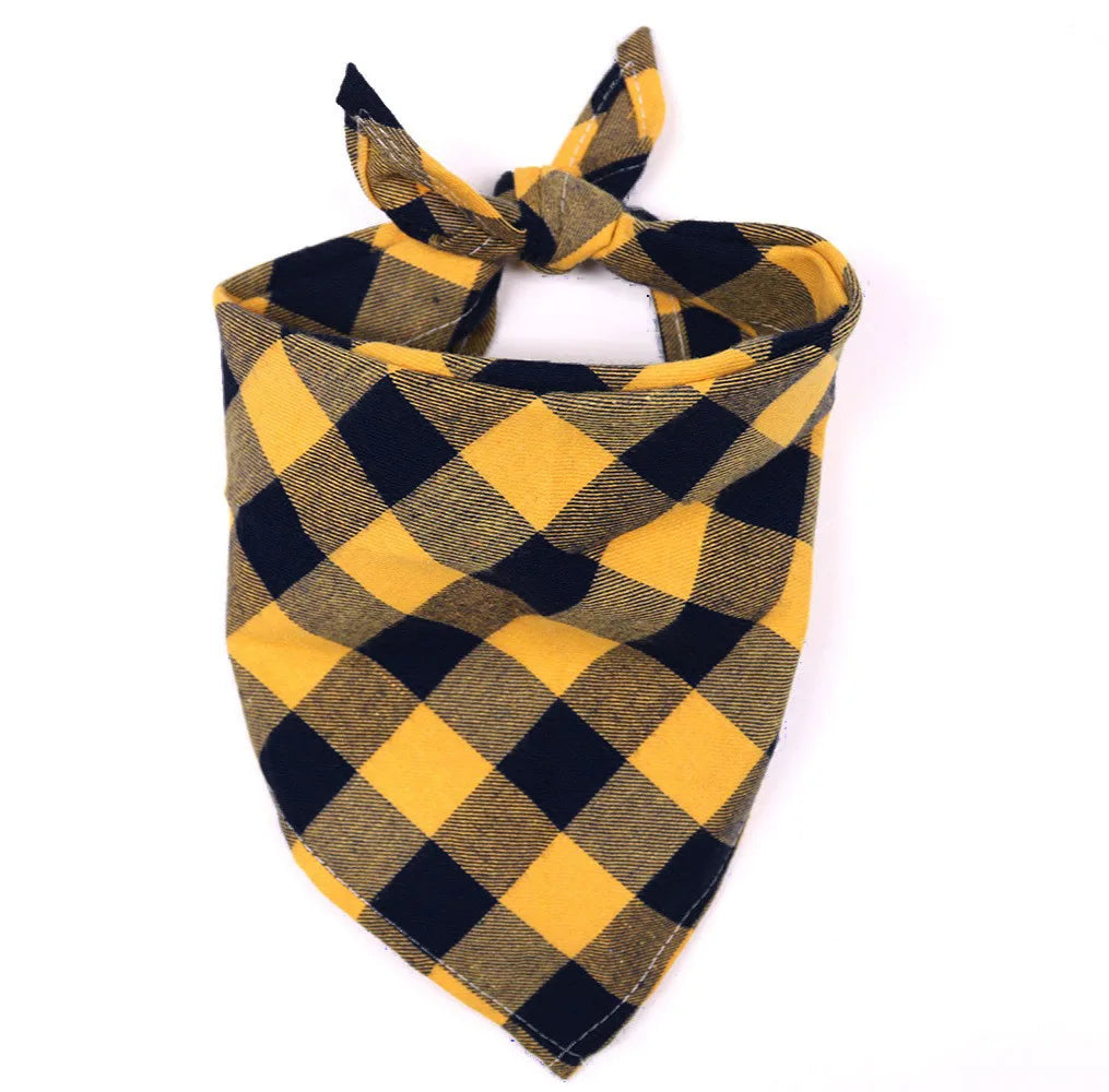 Pawfect Plaid Dog Bandana