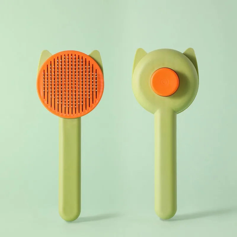 Pawfect Grooming Brush with Ears - Self Cleaning