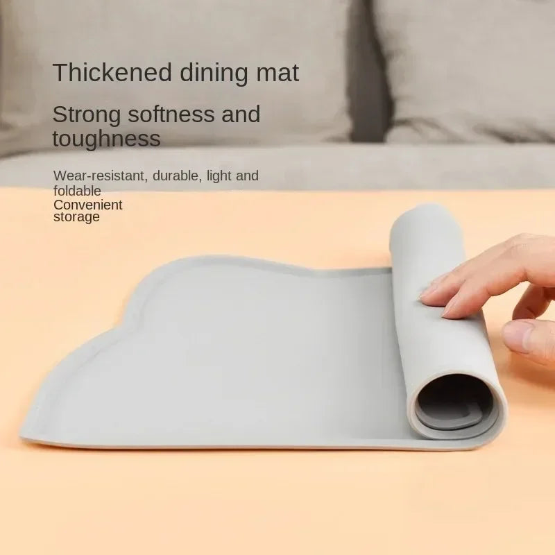 Pawfect Cat Feeding Mat – Waterproof, Non-Slip Silicone Mat for Food & Water Bowls