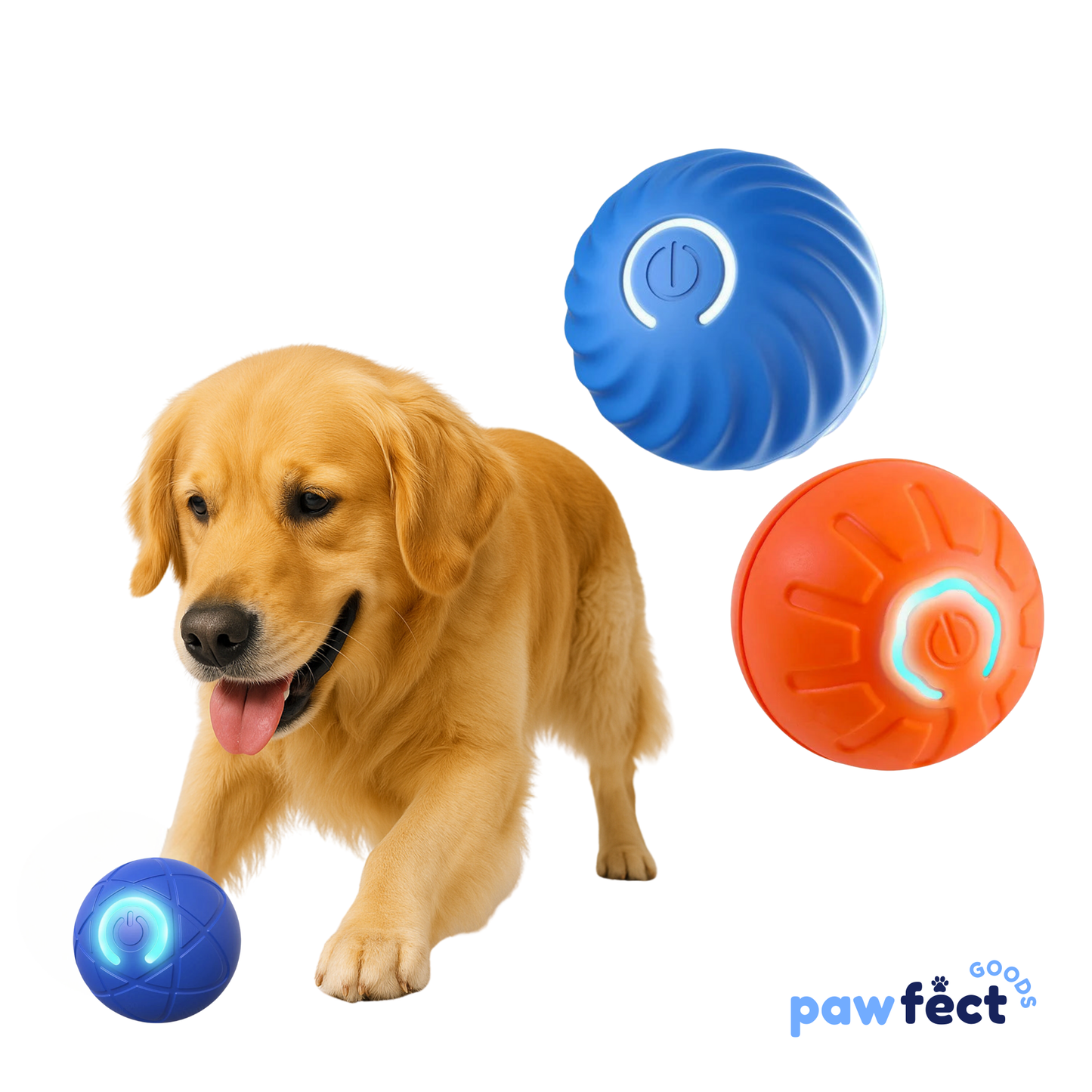 Pawfect Automatic Rolling Ball