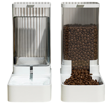 Pawfect Gravity Feeder & Water Dispenser – Automatic Food & Water Station for Pets