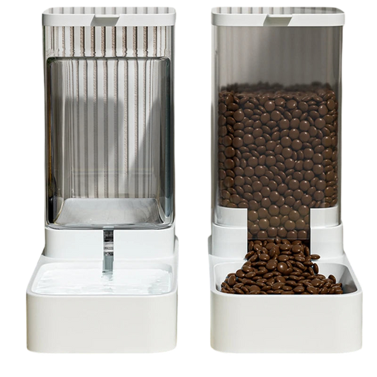 Pawfect Gravity Feeder & Water Dispenser – Automatic Food & Water Station for Pets