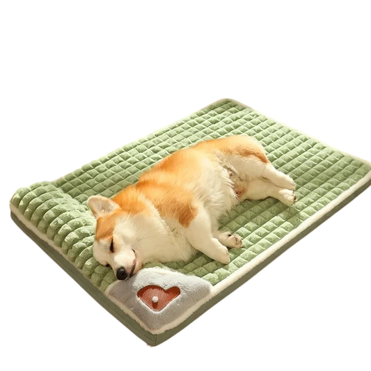 Pawfect Luxury Orthopedic Rabbit Velvet Pet Bed