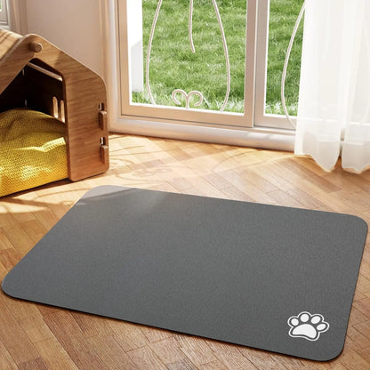 Pawfect Smooth Pet Feeding Mat – Absorbent, Anti-Slip & Quick-Dry