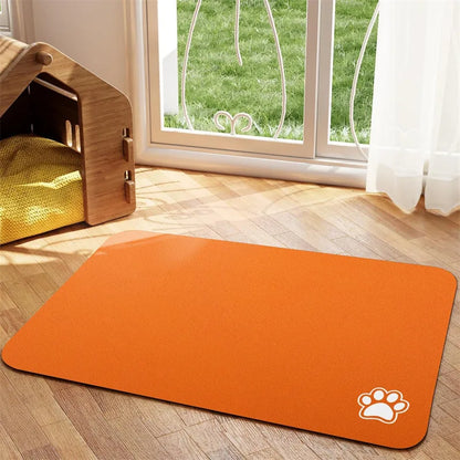 Pawfect Smooth Pet Feeding Mat – Absorbent, Anti-Slip & Quick-Dry