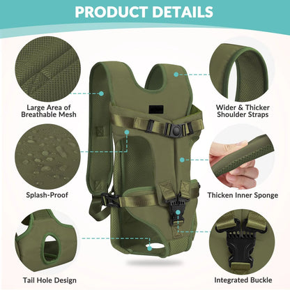 Pawfect Adjustable Pet Front Carrier Backpack