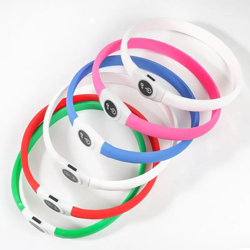 Pawfect Led Luminous Spot Collar - USB Rechargeable