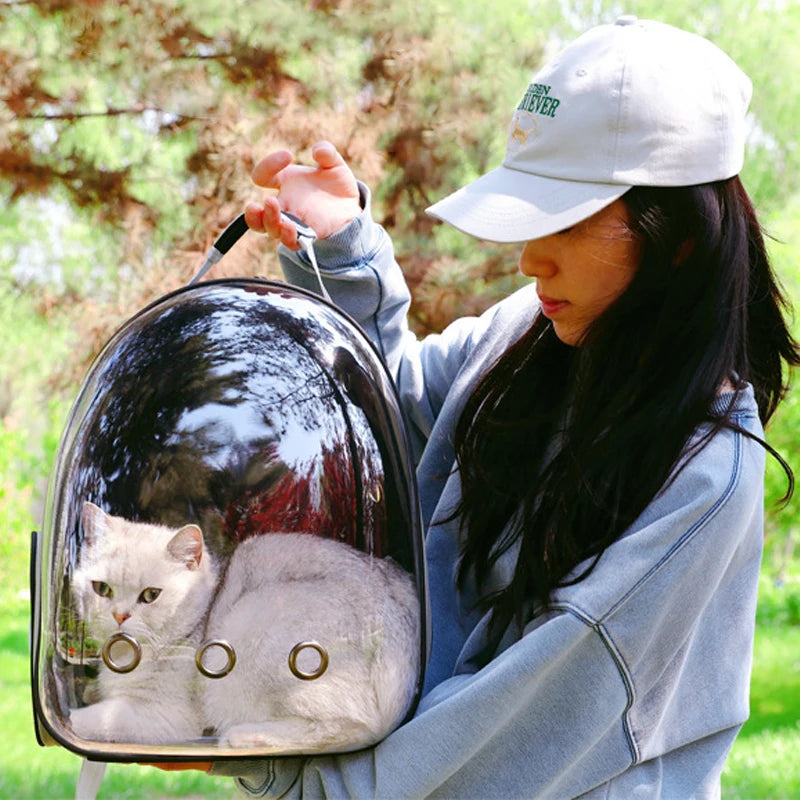 Pawfect Space Capsule Pet Carrier Backpack