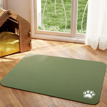 Pawfect Smooth Pet Feeding Mat – Absorbent, Anti-Slip & Quick-Dry