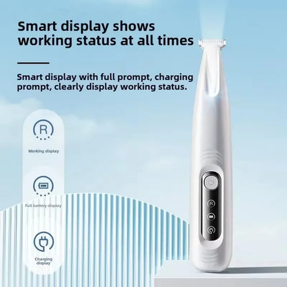 Pawfect Paw Grooming Clippers – Waterproof, Smart Display, LED Light