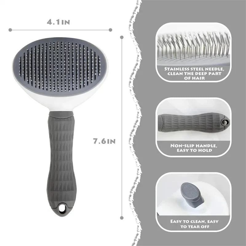 Pawfect Easy-Clean Grooming Brush