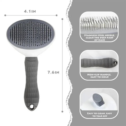 Pawfect Easy-Clean Grooming Brush