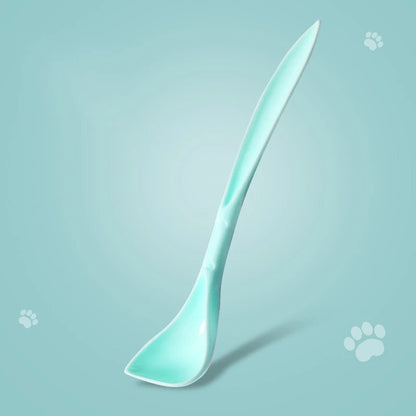 Pawfect Pet Can Lid & Spoon Set – Silicone 3-Ring Lid with Matching Feeding Spoon