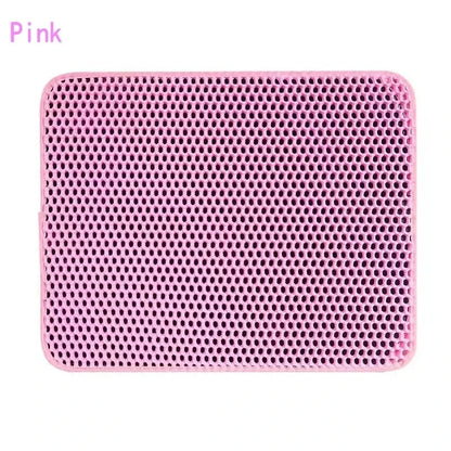 Pawfect Double-Layer Cat Litter Mat – Waterproof, Non-Slip & Easy to Clean