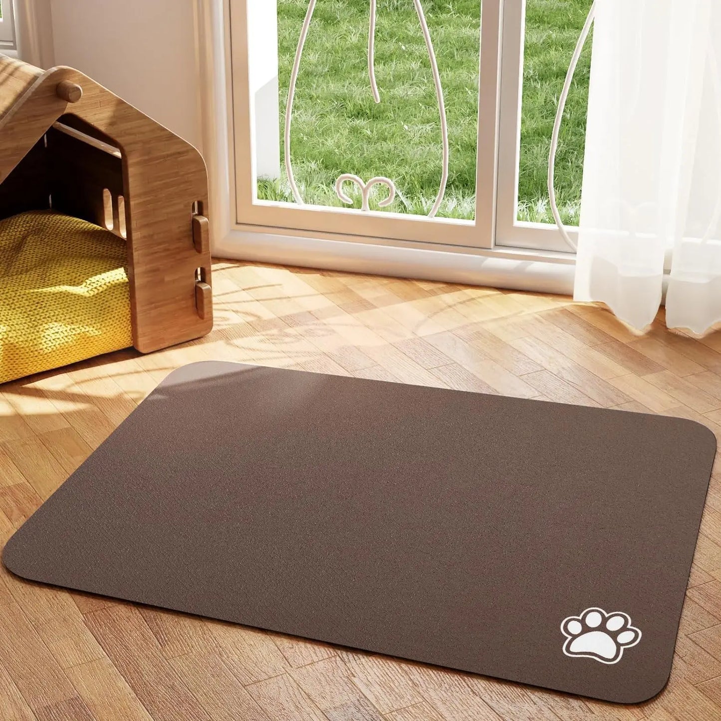 Pawfect Smooth Pet Feeding Mat – Absorbent, Anti-Slip & Quick-Dry