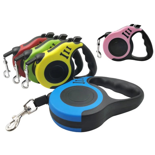Pawfect Retractable Dog Leash – Tangle-Free Nylon Leash for Small & Medium Dogs