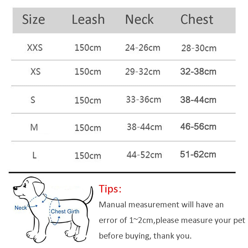 Pawfect Dog Harness & Leash Set for Small Dogs & Cats