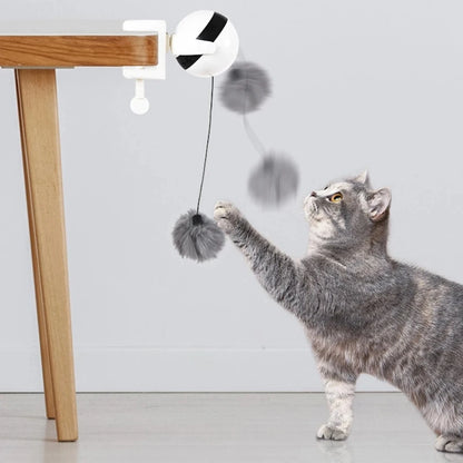 Pawfect Electric Hanging Ball Toy – Interactive Flutter & Lift Toy for Cats