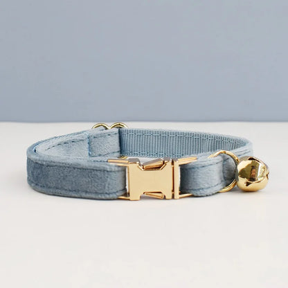 Pawfect Velvet Cat Collar - Matching Bowtie Available