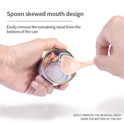 Pawfect Pet Can Lid & Spoon Set – Silicone 3-Ring Lid with Matching Feeding Spoon