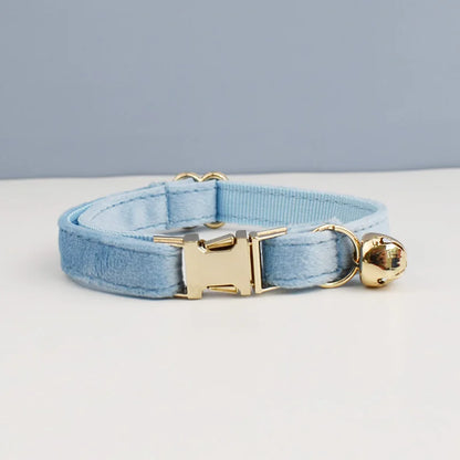 Pawfect Velvet Cat Collar - Matching Bowtie Available