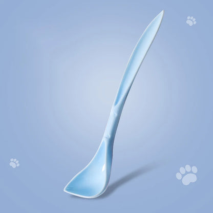 Pawfect Pet Can Lid & Spoon Set – Silicone 3-Ring Lid with Matching Feeding Spoon