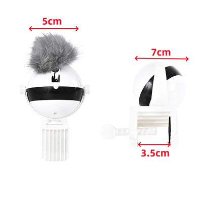 Pawfect Electric Hanging Ball Toy – Interactive Flutter & Lift Toy for Cats